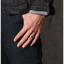 Sõrmus - sinise joonega